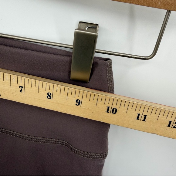 Joah Brown Tan Bike Shorts High-Waisted Stretchy XS / S purple brown - Picture 3 of 6